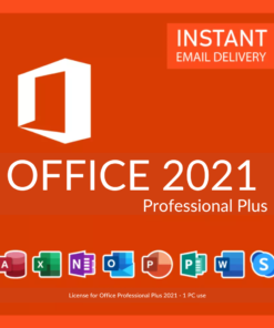 Office 2021 Professional Plus License Key
