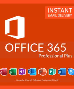 Office 365 Professional Plus Account (5 Users)