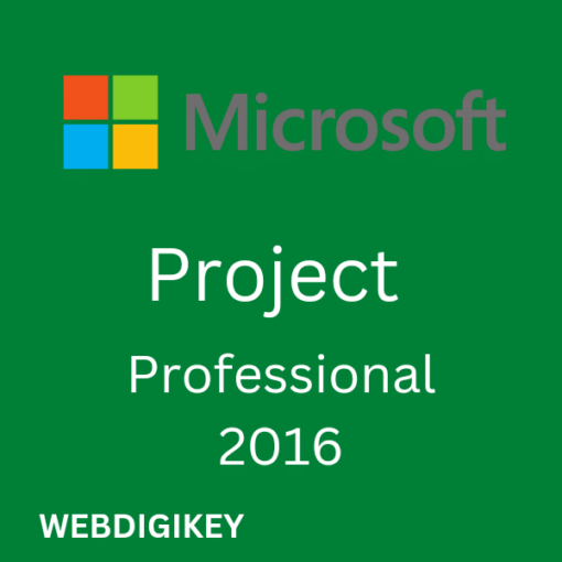 Microsoft Project 2016 Professional License Key