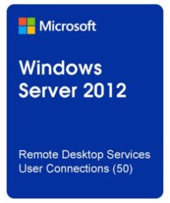 Windows Server 2012 RDS 50 USER CAL