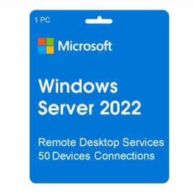 Windows Server 2022 Remote Desktop Services (RDS) - 50 Device CAL